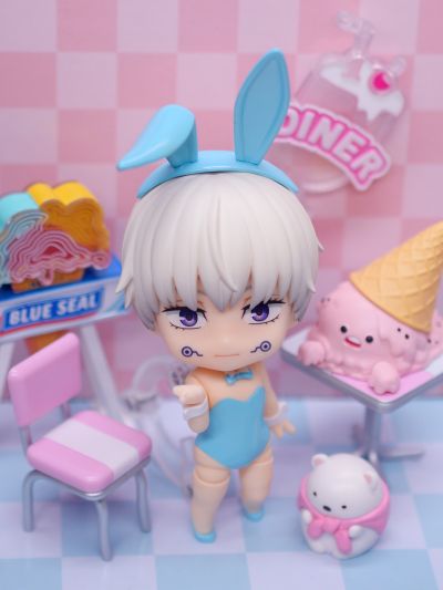 黏土人配件系列 换装用兔女郎裝 Sky Blue