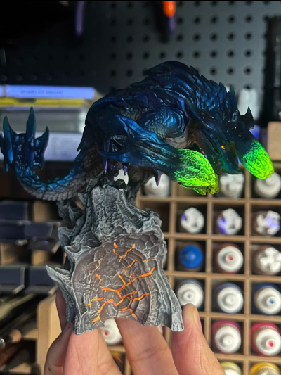 怪兽模型雕像 怪物猎人3G 碎龙