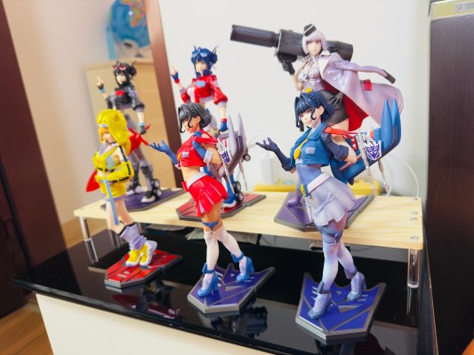 美少女雕像 变形金刚美少女 惊天雷