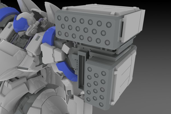 特勤机甲队2 X-4＋(PD-802) 装甲步兵用武装套装3【肩部配件＋DRu35 MLC＋R25火箭＋M7A加特林】