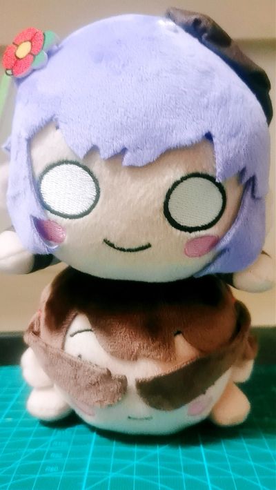 爱与演唱会！莲之空女学院学园偶像俱乐部  趴趴毛绒玩偶 乙宗梢 －Dream Believers （S码）