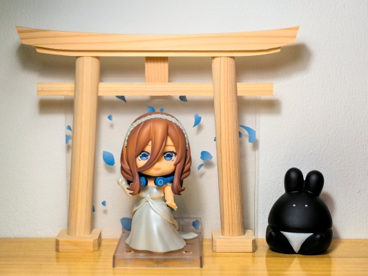 粘土人#2374 五等分的新娘∽ 中野三玖 婚纱