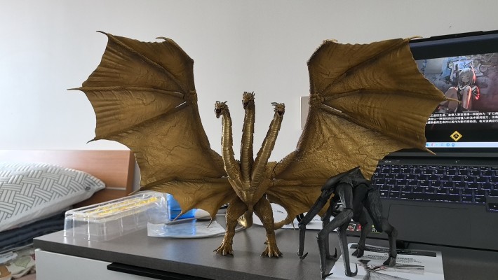 极致超值系列 哥斯拉2：怪兽之王 基多拉 引力射线