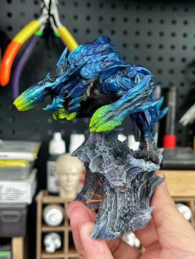 怪兽模型雕像 怪物猎人3G 碎龙