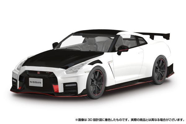乐Pla Snap Car No.02-BW R35 日产 GT-R NISMO 特别版 2022年款 亮白珍珠