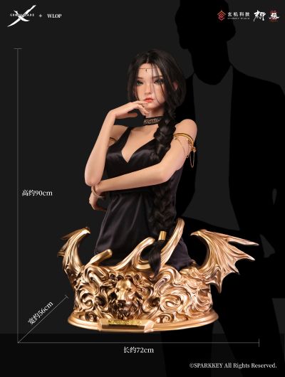 末那魂燃·“极”系列 鬼刀 风玲王座：忘尘 半身像