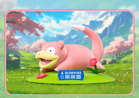 宝可梦小尺寸手办 呆呆兽