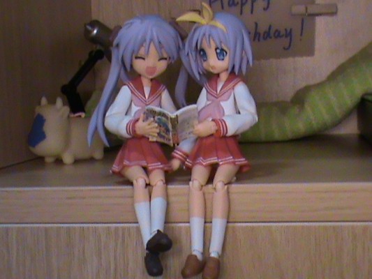 figma#012 幸运星 动画版 柊司 冬季校服