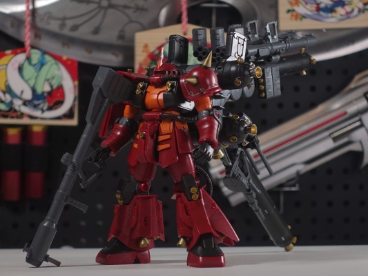 HGGT  机动战士高达 雷霆宙域 MS-06R 精神力扎古 (高达雷霆宙域 Ver.) Animation Image ver.