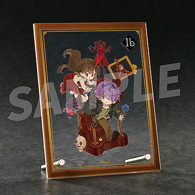 Q版场景人偶  Ib恐怖美术馆  Ib与Garry