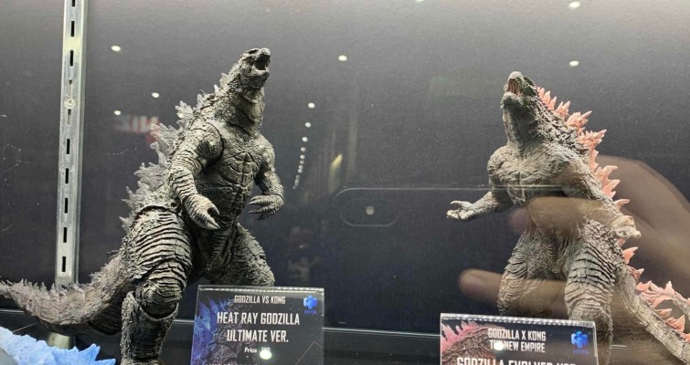 极致超值系列 哥斯拉大战金刚 热能射线哥斯拉 可动手办