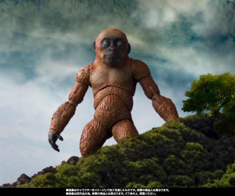 S.H.MonsterArts 迷你金刚与摩斯拉（2024）《哥斯拉大战金刚2：帝国崛起》