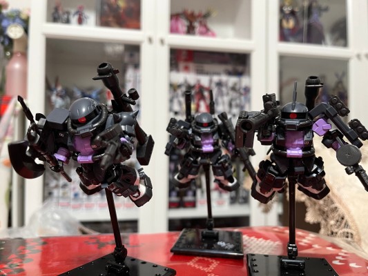 MOBILITY JOINT 高达 黑色三连星 高机动型扎古II  三件套