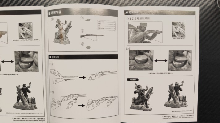 PRISMA WING PWGDKM-01P 黄金神威 杉元佐一
