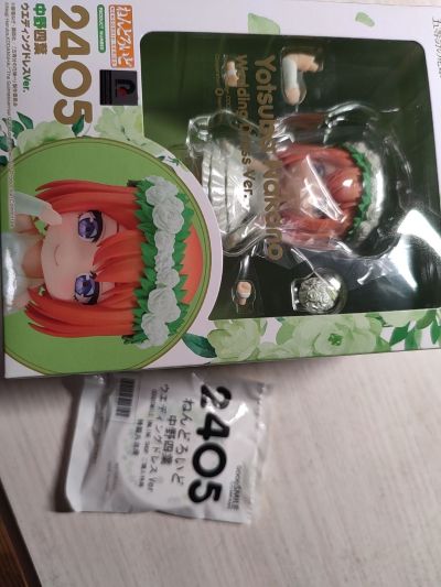 粘土人#2405 五等分的新娘∽ 中野四叶 婚纱