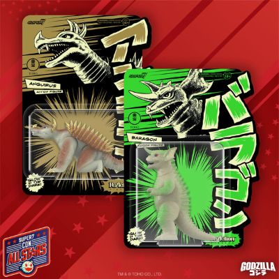 东宝可动模型系列 夜光巴拉贡