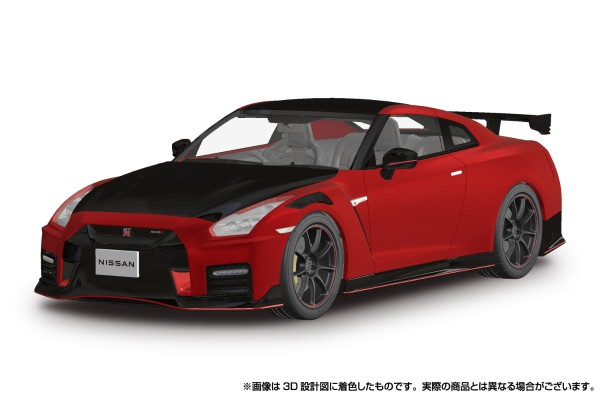 乐Pla Snap Car No.2-VR R35 日产 GT-R NISMO 特别版 2022年款 活力红
