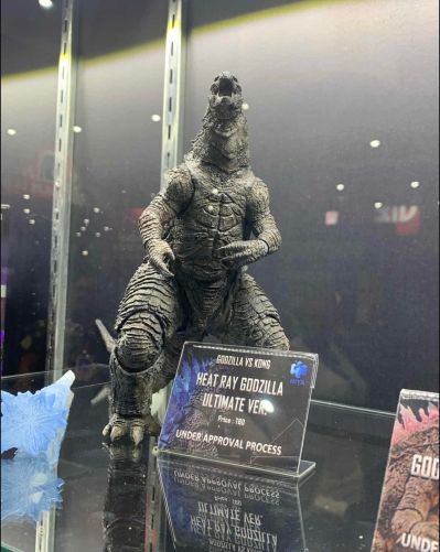 极致超值系列 哥斯拉大战金刚 热能射线哥斯拉 可动手办