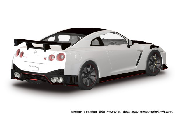 乐Pla Snap Car No.02-BW R35 日产 GT-R NISMO 特别版 2022年款 亮白珍珠