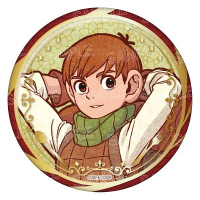 迷宫饭 复古系列 箔押徽章