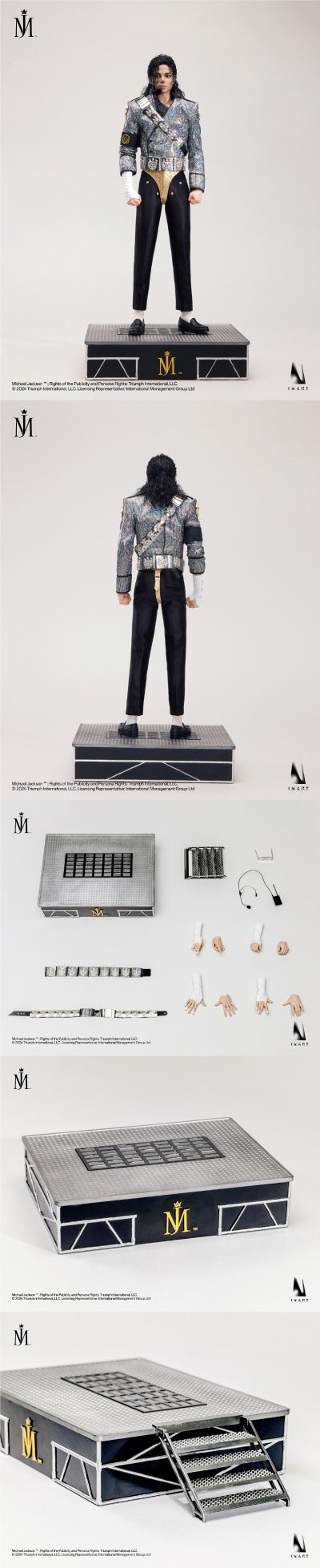 名人堂系列 迈克尔·杰克逊 收藏级可动人偶