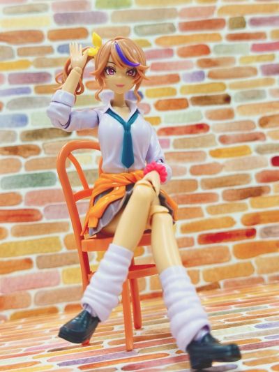 创彩少女庭园 一条星罗 令法高中 夏装