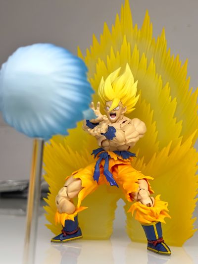 S.H.Figuarts 龙珠Z 超级赛亚人孙悟空特效配件包-瞬移龟派气功-