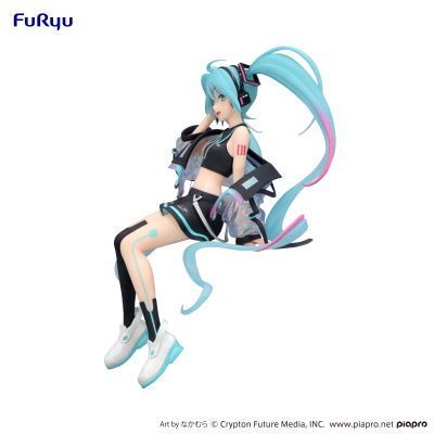初音未来 压泡面人偶-炫彩科技款-
