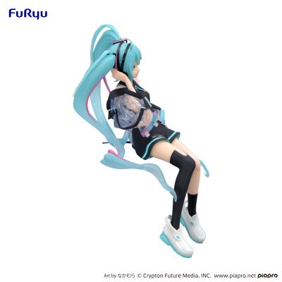 初音未来 压泡面人偶-炫彩科技款-