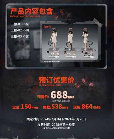 三猿 01 不见、02 不闻、03 不言