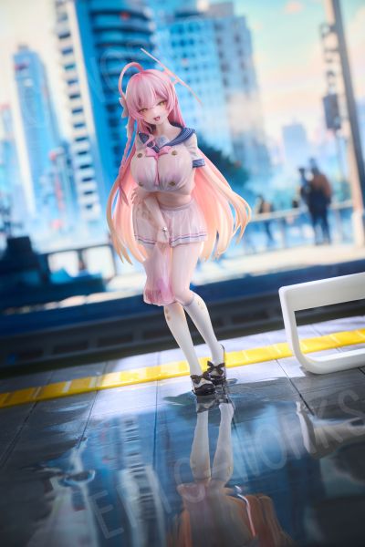 蔚蓝档案 浦和花子 雨夜