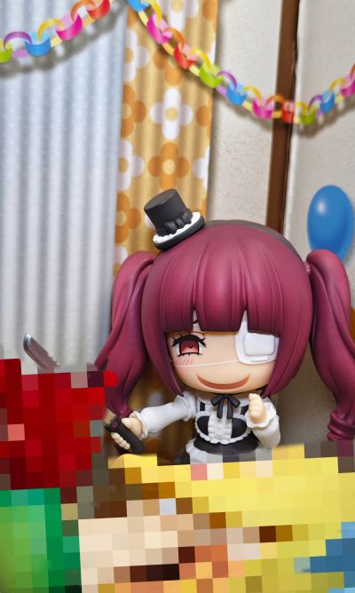 粘土人#2370 邪神与厨二病少女 花园百合铃