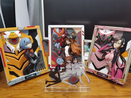 新世纪福音战士新剧场版：Q 绫波零（暂称）战斗服Ver. 立体相框