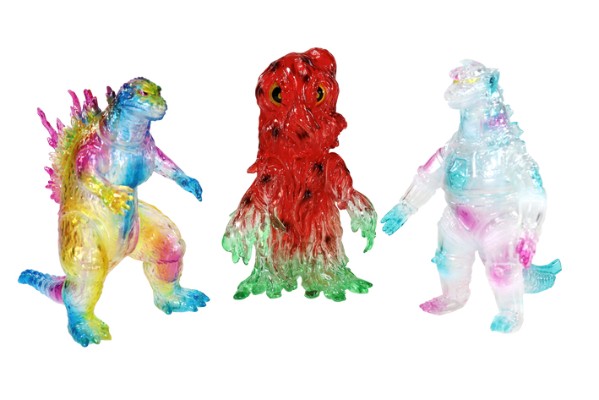 中等尺寸系列 哥斯拉（1999）透明软糖配色