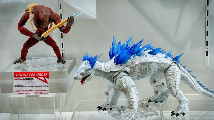 S.H.MonsterArts 刀疤王《哥斯拉大战金刚2：帝国崛起》