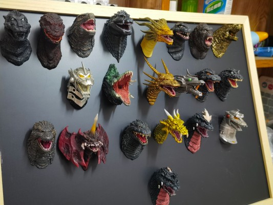 一番赏 哥斯拉-1.0 H奖 怪兽头部磁铁