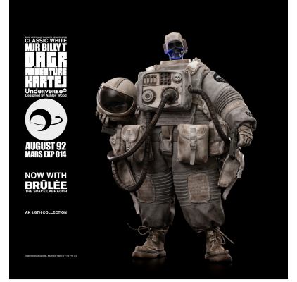 冒险卡特尔AK系列匪帮亡灵宇航员太空伴侣拉布拉多人偶套装