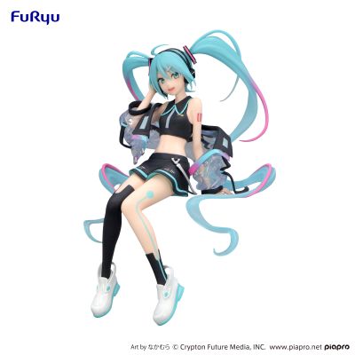 初音未来 压泡面人偶-炫彩科技款-