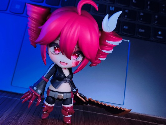 粘土人 #402 动画黑岩射手 黑金锯手