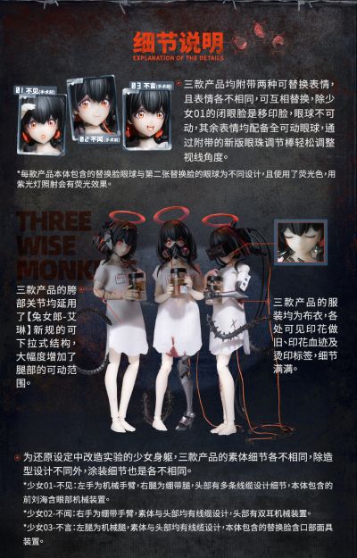 三猿 01 不见、02 不闻、03 不言