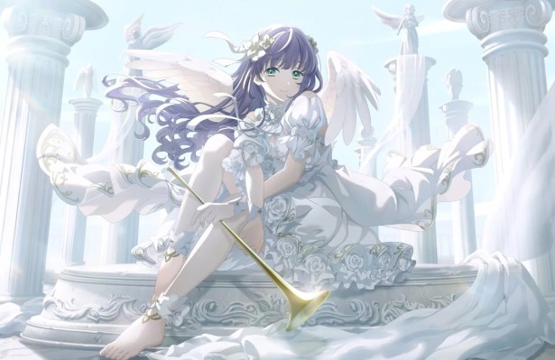 爱与演唱会！莲之空女学院学园偶像俱乐部  趴趴毛绒玩偶 乙宗梢 －Dream Believers （S码）