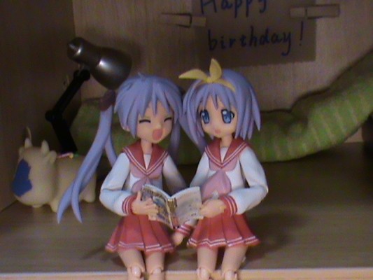 figma#013 幸运星 动画版 柊镜 冬季校服