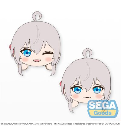 不时用俄语小声说真心话的邻桌艾莉同学 动画版 M码趴趴毛绒玩偶 “艾莉”