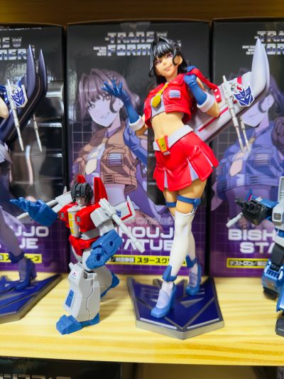 美少女雕像 变形金刚美少女 闹翻天