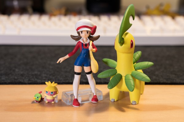 宝可梦比例世界 城都地区 琴音+月桂叶+天然雀+迷唇娃