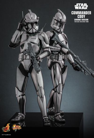 《星球大战前传3：西斯的复仇》克隆人指挥官科迪（电镀色版）1:6比例珍藏人偶