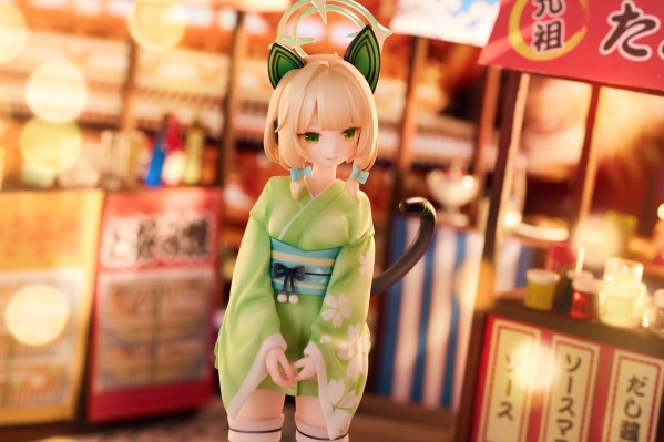 蔚蓝档案 才羽绿 和风ver