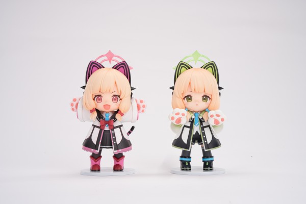 蔚蓝档案 才羽绿 SD猫咪ver