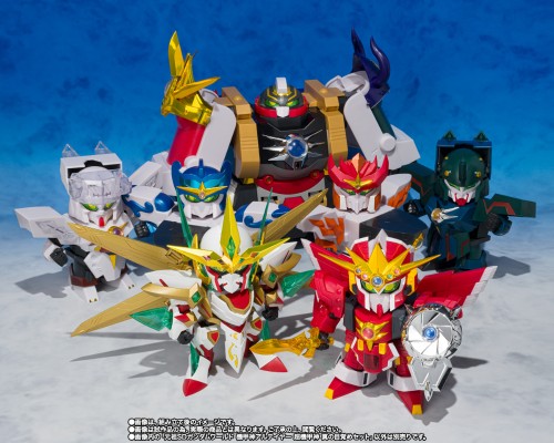 元祖SD高达世界 机甲神艾尔提亚 超机甲神 真觉醒套装