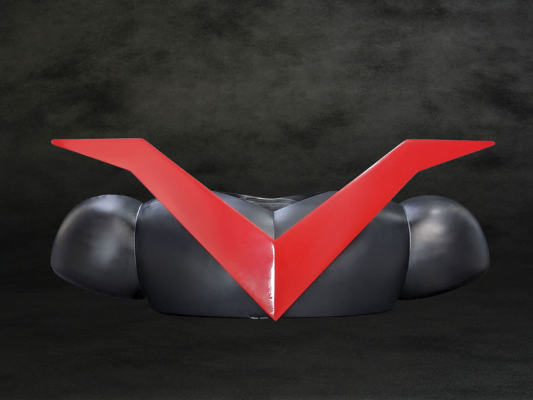 METAL ACTION 大魔神头部神鹰号专用展示胸像